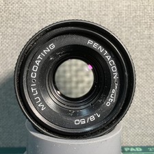 Pentacon auto multi coated 50mm f/1.8 - vintage manual standard lens - M42 mount