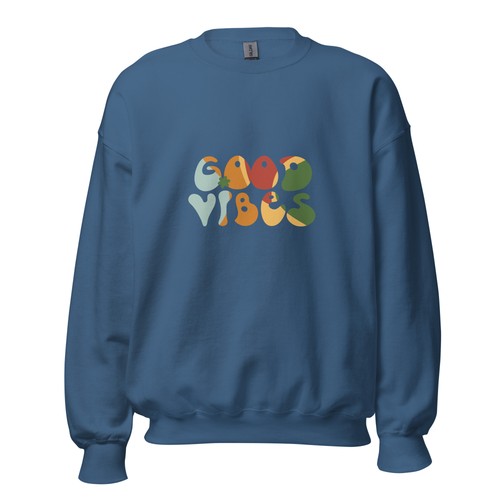 Unisex adults good vibes s - adults,