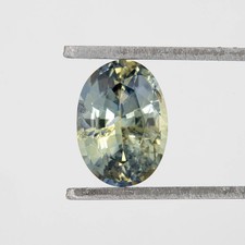 Oval natural parti sapphire - parti,