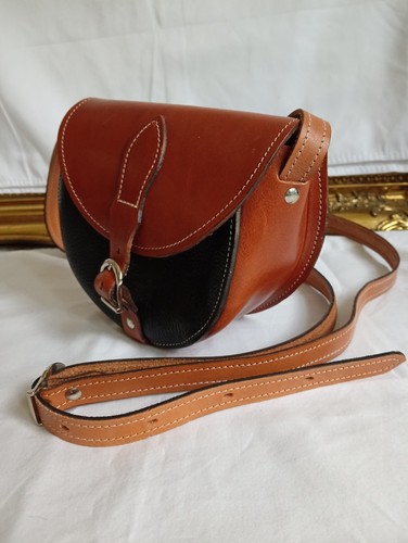 Real leather small tan - real,