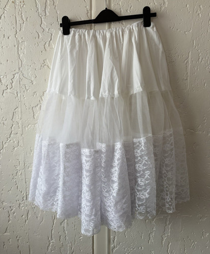 Women white lace layered - white,