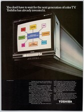 Color TV Toshiba Videologic