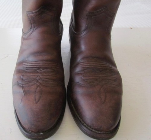 Mens justin brown cowboy - brown,