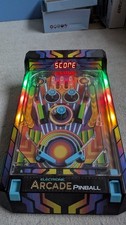 Light Up Electronic Arcade Mini Pinball Machine Game Machine