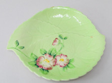 Carlton ware handpainted green - carlton,