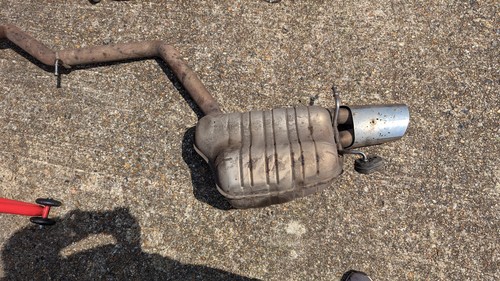 Mercedes class exhaust back - class,