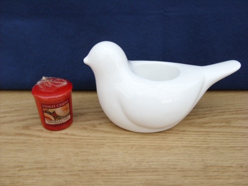 Yankee candle white dove bird - white,