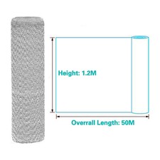 50m galvanized chicken - galvanized,