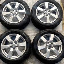 4 x Genuine Nissan 17" Alloy Wheels 5x114.3 + Toyo 215/60R17 Tyres Set