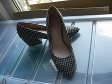 NEXT Forever Comfort Ladies Shoes UK5/38 Black/Grey New with Tags