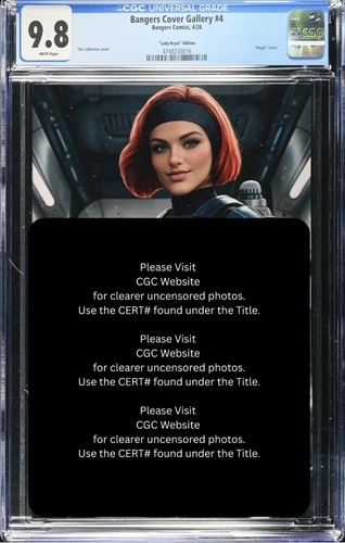 Bangers comics cgc virgin - 9.8,