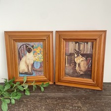 Framed Prints Siamese Cats