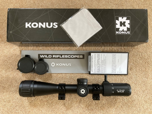 Konus wild 12x40 ir rifle - wild,