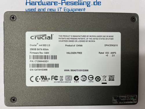 Crucial dpacemq010 256gb - crucial,