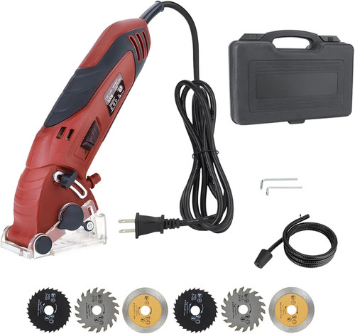 Corded mini circular saw 400w - saw,,