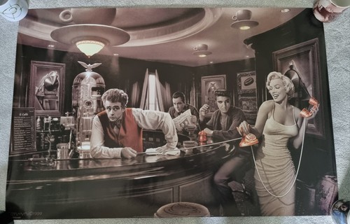 James dean elvis - dean,, presley