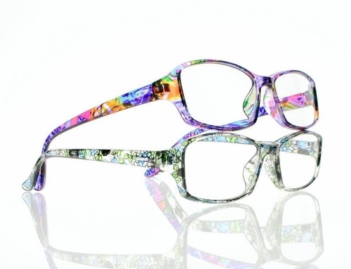 Women rainbow cyan resin lens - women,