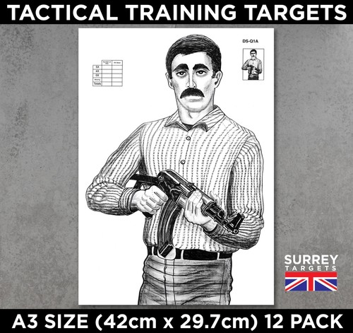 Izzy target man - size, air