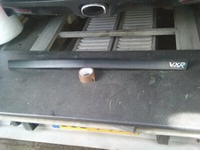 ZAFIRA B VXR GENUINE GM CARBON WRAPPED BOOT STRIP WITH RELEASE BUTTON & BADGE