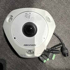 HIKVISION DS-2CD6362F-IVS 6MP 360° FISHEYE NETWORK CAMERA POE 15M IR PTZ IP66
