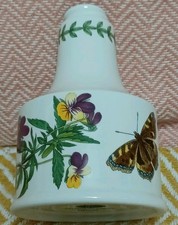 Vintage Portmeirion Botanic Garden Viola Lotion Soap Dispenser Bottle