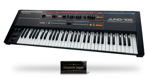 Roland juno 106 vintage key - vintage, 61-key