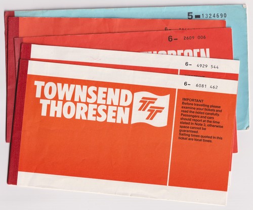 Townsend thoresen ferry - townsend,