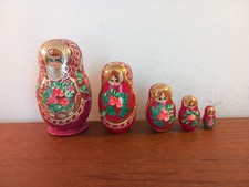 Vintage russian dolls - dolls, x5