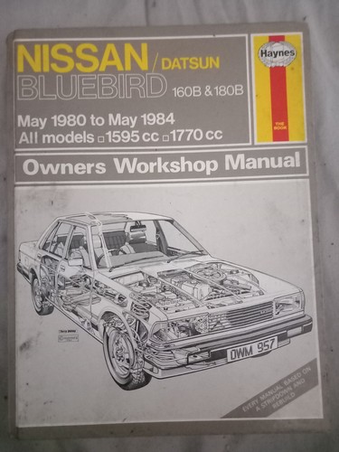 Nissan datsun bluebird 160b - nissan,