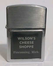 Warco Wilsons Cheese Shoppe Advertising Lighter For Repairs
