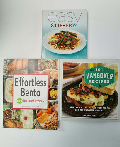 Hardback cook book - cook, bundle