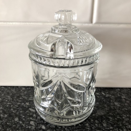 Vintage cut glass - vintage, lidded