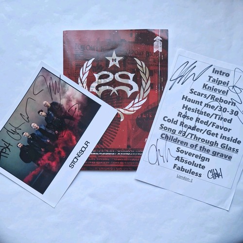 Stone sour signed - sour, promo