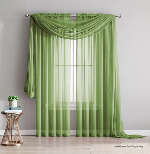 Voile scarves 5m lengths - or,