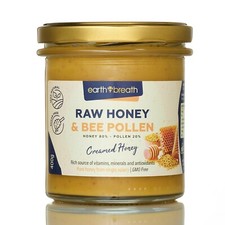 RAW HONEY & BEE POLLEN 400g