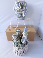 Hot Air Balloon Hanging Studio Pottery Marked HP or AP