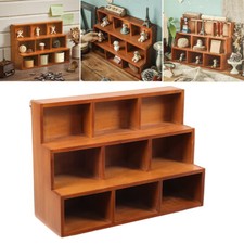 Wooden Vintage 9 Cube Cupboard