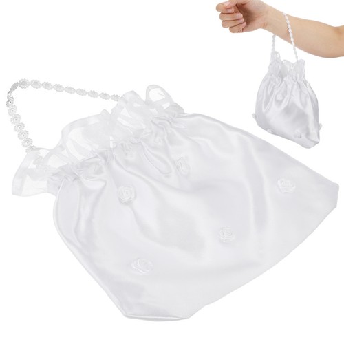 Satin flower bridesmaid - flower,