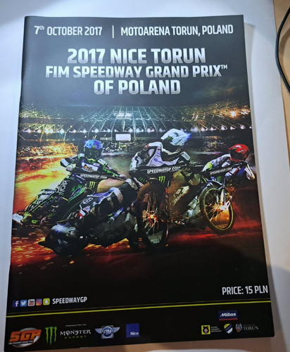 Grand prix speedway programme - grand,