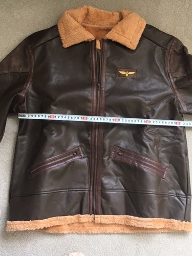 Mens leather flying jacket - mens,