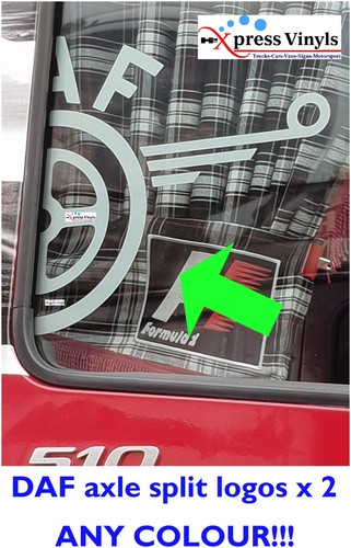 Daf split axle side window - daf,