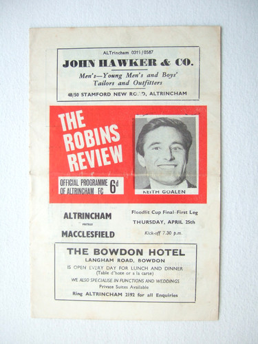 Altrincham macclesfield town - altrincham,