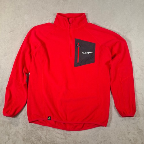Berghaus fleece mens large - berghaus, red