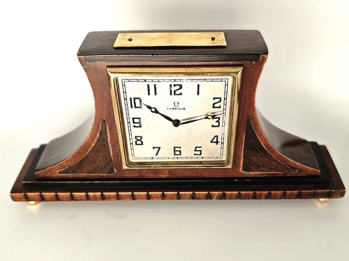 Rare omega antique clock art - rare,