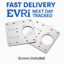 Cabinet Hinge Repair Plate (2 PCS)- Fix Loose Hinges for Cabinet/ Wardrobe doors