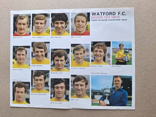Watford 1969 vintage team - 1969-70,