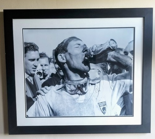 Stirling moss signed black - signed,