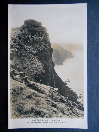 Castle rock lynton via - rock,