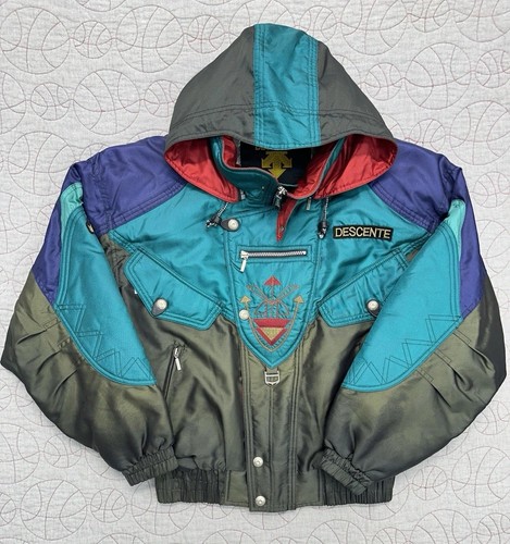 Descente ski jacket teal - descente,