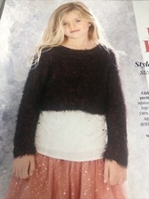 Ruby Kisses, Knitting Pattern for Child’s Sweater  by Stylecraft
